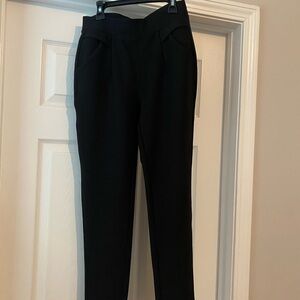 Women's Black Tailored Ponte Trousers